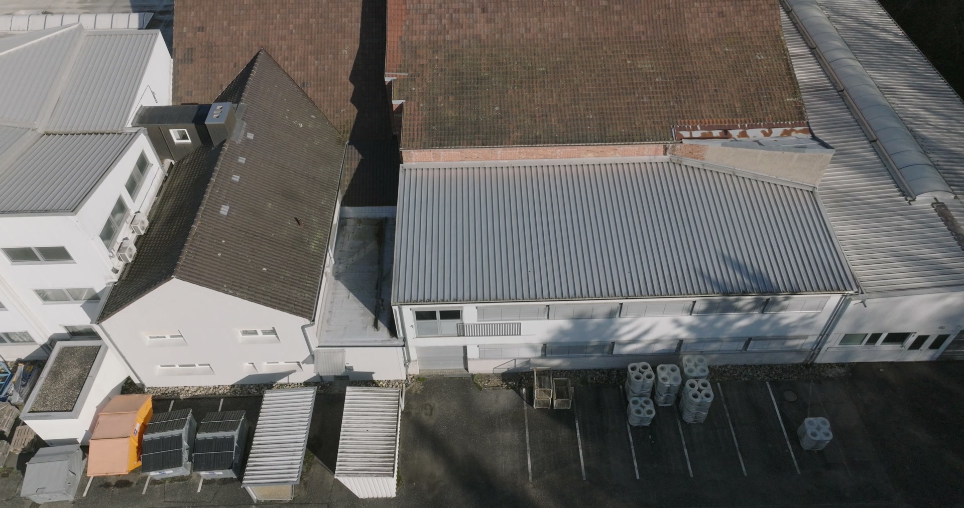 Gewerbepark Freiburg — Luftansicht